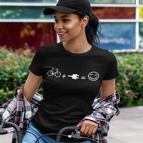 E_Bike Funny Bicycle Electronic Electric Cycling T_Shirt