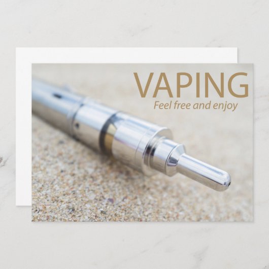 E-cig and vaping (Front/Back)