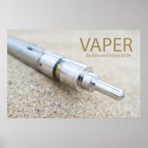E-cig and vaping poster