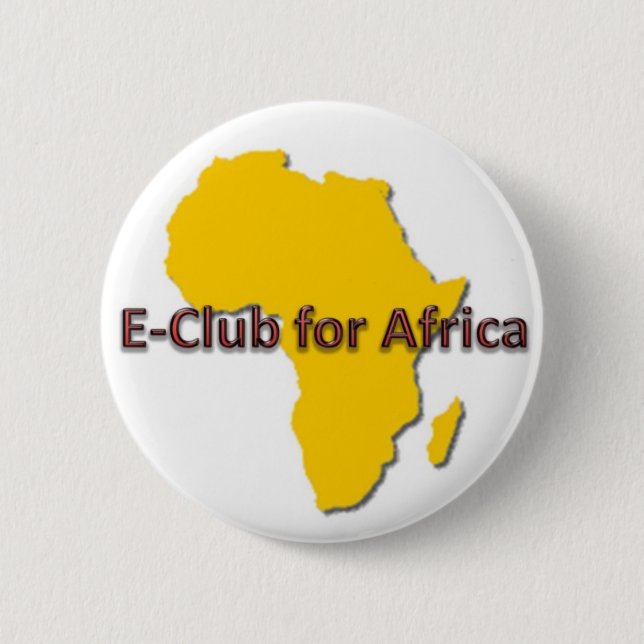 E-Club for Africa Button (Front)