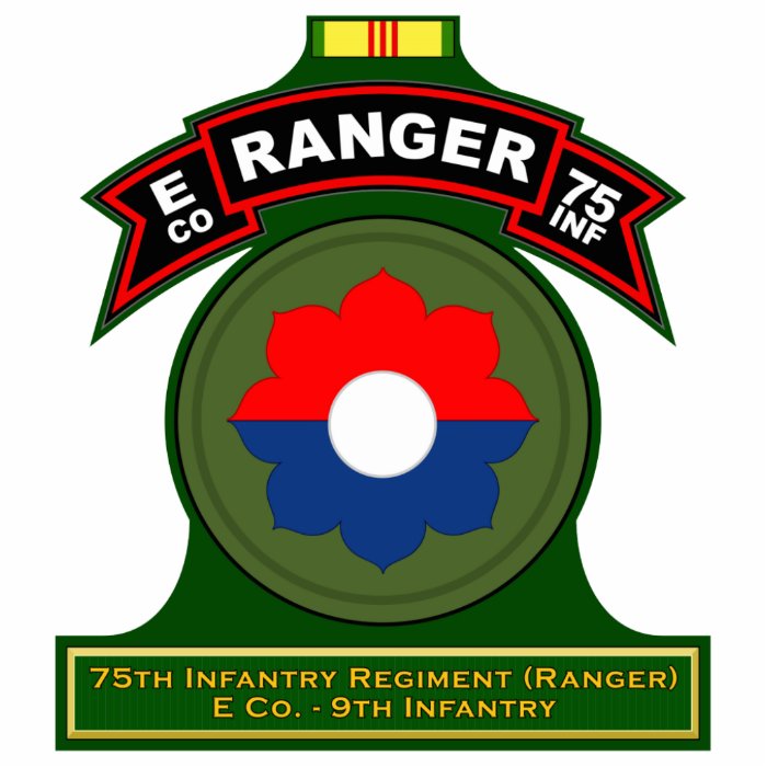 E Co, 75th Infantry Regiment   Ranger, Vietnam Cut Outs