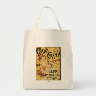 E. Debray Champagne Advertisement Poster Tote Bag