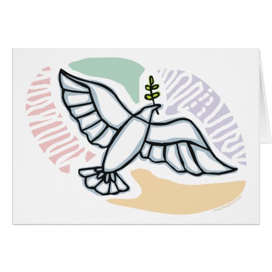 E - Dove of Peace Cards (Front Horizontal)