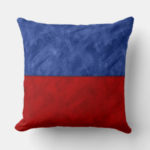E Echo Watercolor Nautical Signal Maritime Flag Throw Pillow