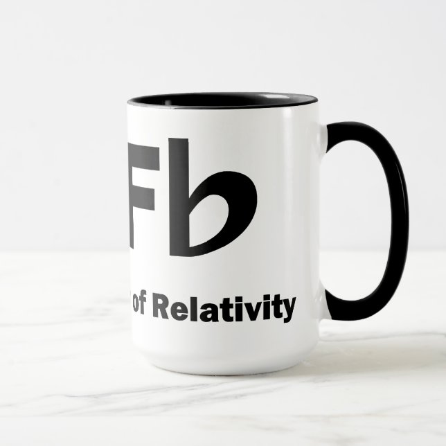 E equals F flat Mug (Right)