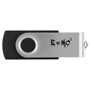 E equals mc squared flash drive
