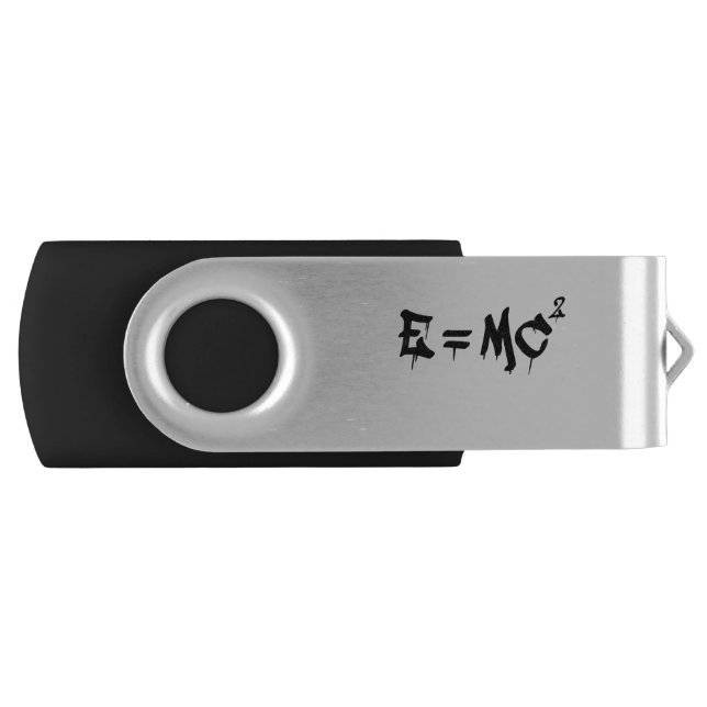 E equals mc squared flash drive (Front)