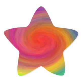 E.G.A.D.S. - I See Rainbows Star Sticker