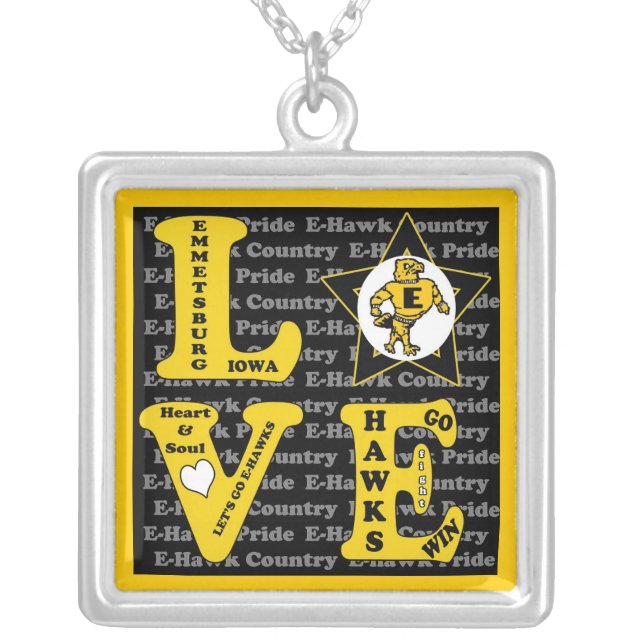 E-Hawk Necklace (Front)