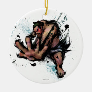 E. Honda Push Ceramic Ornament