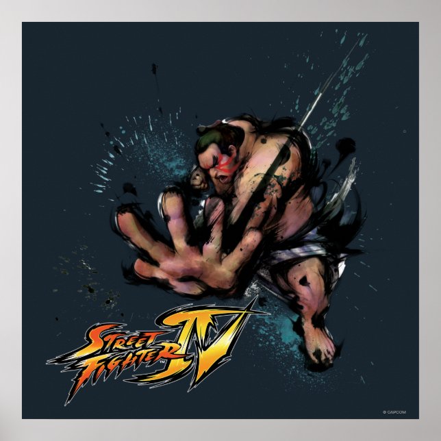 E. Honda Push Poster (Front)