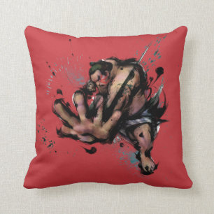 E. Honda Push Throw Pillow