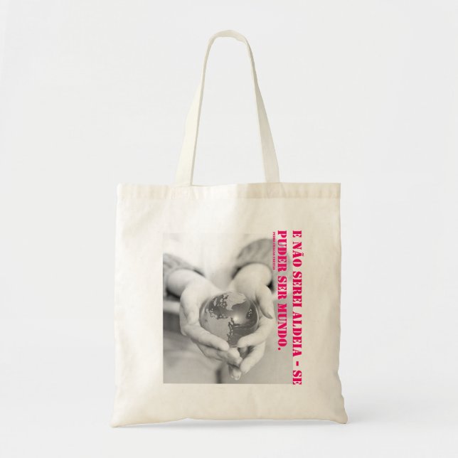 E I will not be village - it could be world. (PCF) Tote Bag (Front)