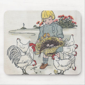 E is an egg mouse pad