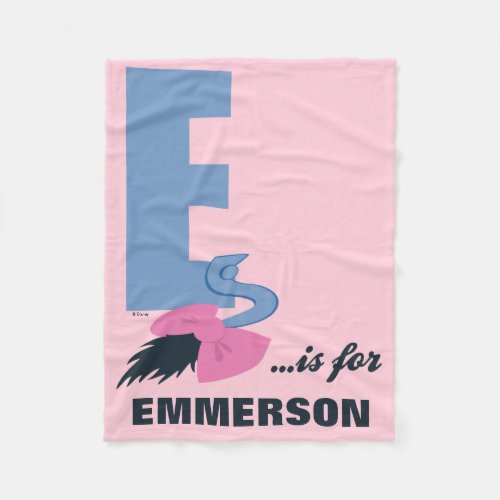 E is for Eeyore | Add Your Name 2 Fleece Blanket