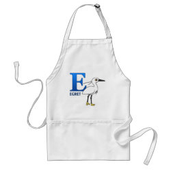 E is for Egret Apron