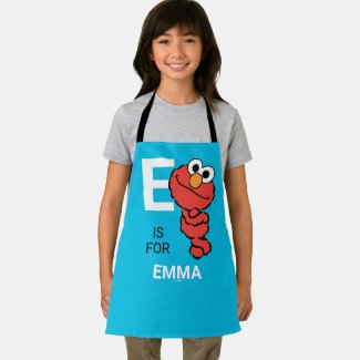 Sesame Street "Add Your Name" Apron