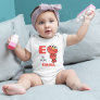 E is for Elmo | Add Your Name Baby Bodysuit