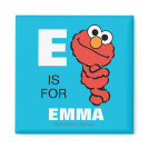 E is for Elmo | Add Your Name Magnet E is for Elmo | Add Your Name Magnet