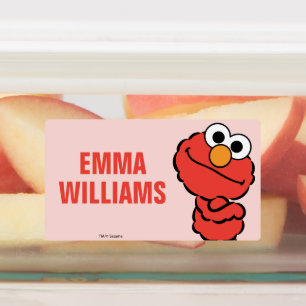 E is for Elmo Labels