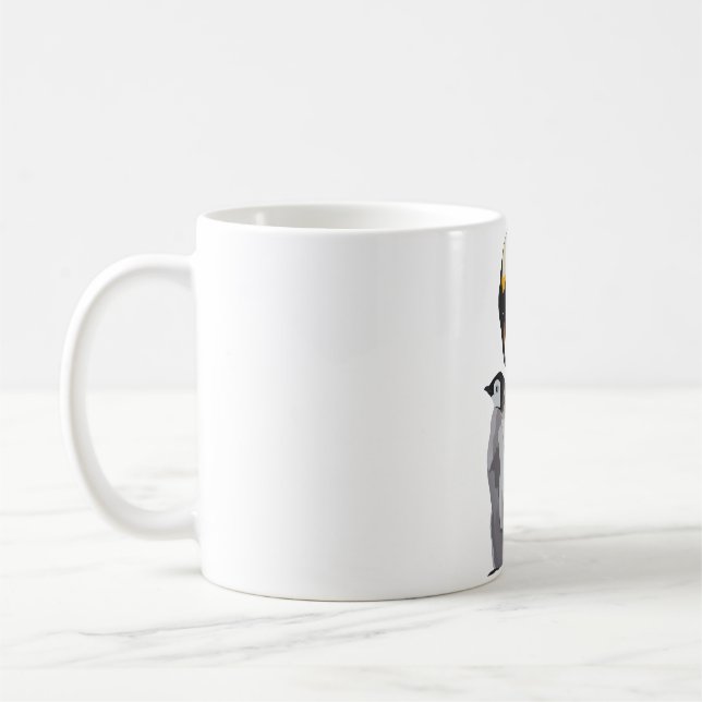 E is for Emperor Penguin  Coffee Mug (Left)