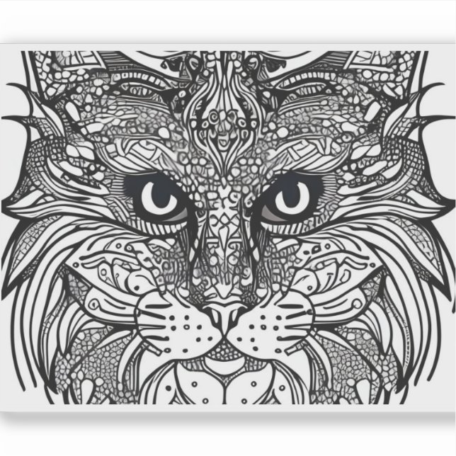 E.J. Gold Cub Face Removable Vinyl Sticker (Front)