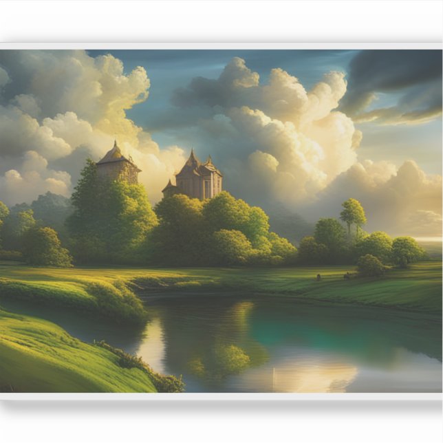 E.J. Gold Harmony of the Countryside Removable  Sticker (Front)