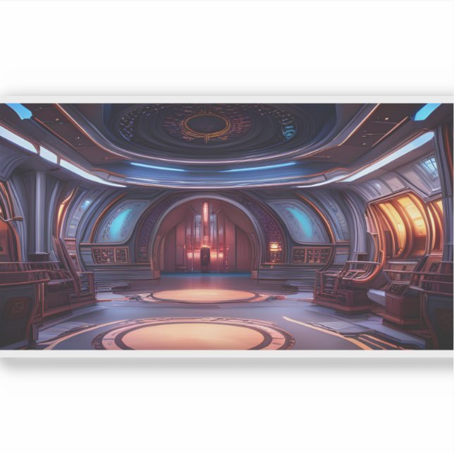 E.J. Gold Mother Ship 10 Vinyl Sticker (Front)