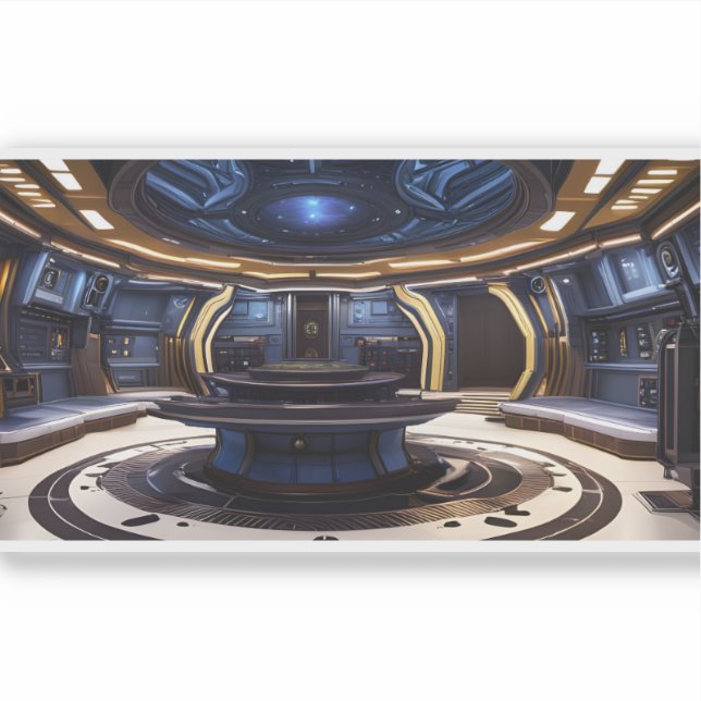 E.J. Gold Mother Ship 7 Vinyl Sticker (Front)