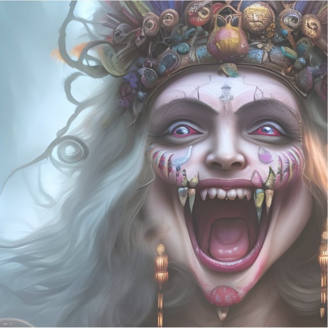 E.J. Gold Mystical Dancer Vinyl Sticker (Front)