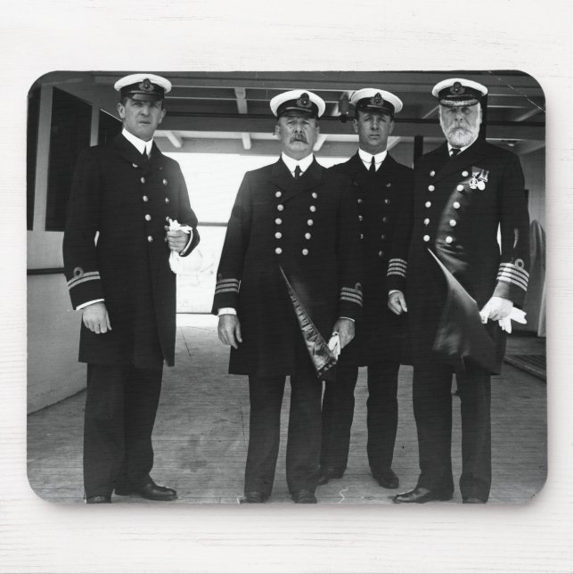 E.J. Smith (Titanic)  Mouse Pad (Front)