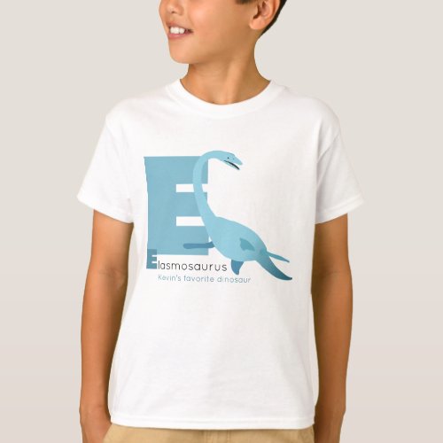 E like Elasmosaurus Mug T_Shirt