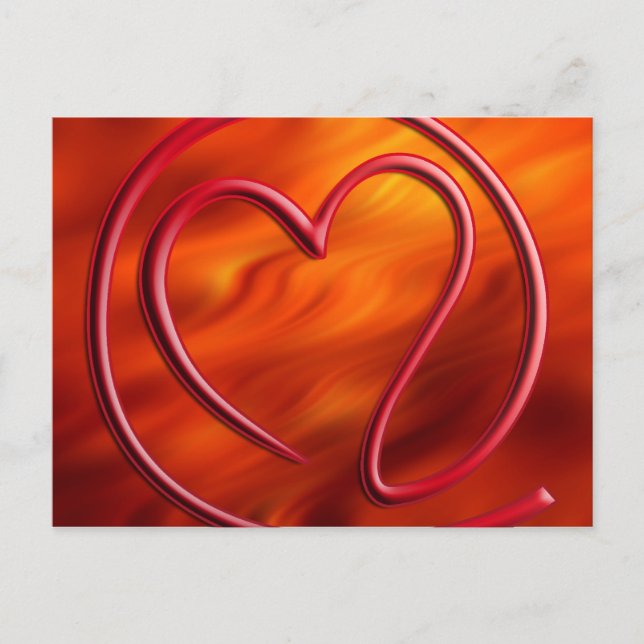 e m a i l 4 y o u | fire red postcard (Front)