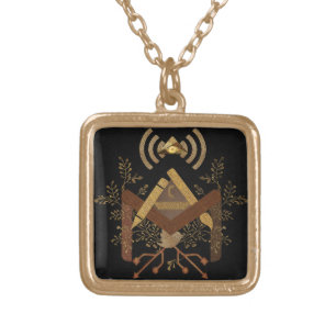 e-Mason 2014 Gold Plated Necklace