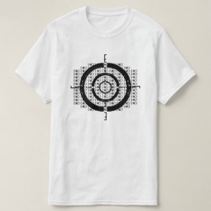 E=MC2 Compass Riddle There Exists Black And White T-Shirt