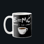 E = MC2 Energy Milk Coffee Funny Science Coffee  Coffee Mug<br><div class="desc">E = MC2 Energy Milk Coffee Funny Science Coffee Gift. Perfect gift for your dad,  mom,  papa,  men,  women,  friend and family members on Thanksgiving Day,  Christmas Day,  Mothers Day,  Fathers Day,  4th of July,  1776 Independent day,  Veterans Day,  Halloween Day,  Patrick's Day</div>