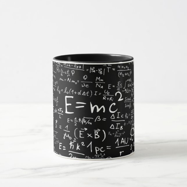 e=mc2 mug (Center)