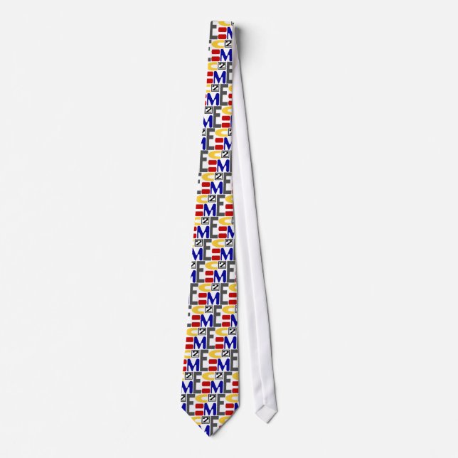 E=MC2 NECK TIE (Front)