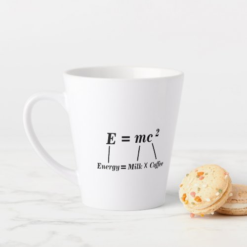 Emc2 science physics energy Einstein funny Coffee Latte Mug