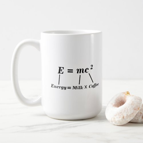 Emc2 science physics energy Einstein funny Coffee Mug