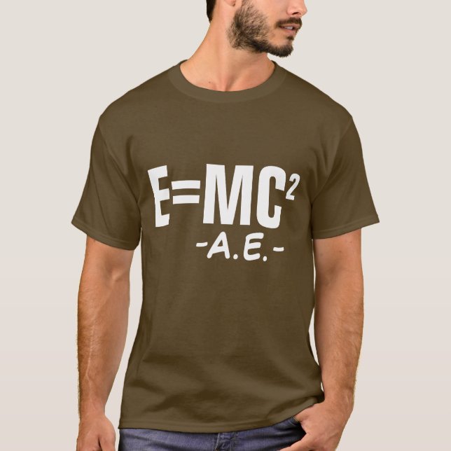 E=MC2 T-Shirt (Front)