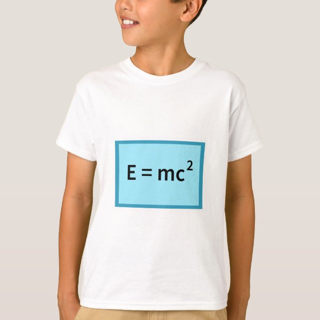 E=mc^2 T-Shirt (Front)