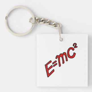 E = mc² – Genius Mode On Keychain