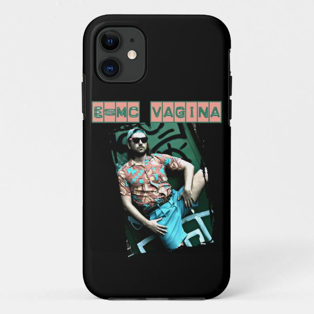 e=mcvagina Case-Mate iPhone case (Back)