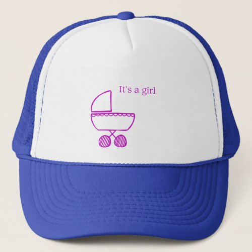   menina trucker hat