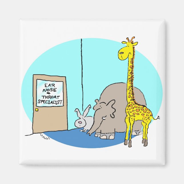 E.N.T. Doctor Magnet (Front)