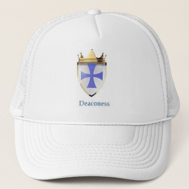 E.O.C DEACONESS WHITE CAP (Front)