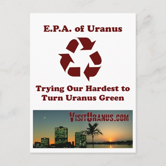 E.P.A. of Uranus Postcard (Front)