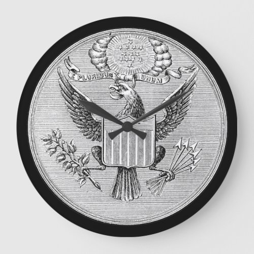 E Pluribus Unum Clock