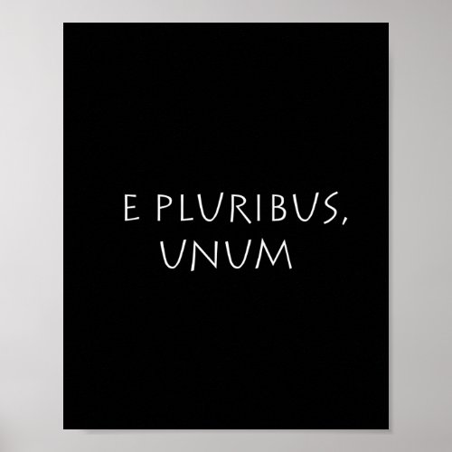 Epluribus unum poster